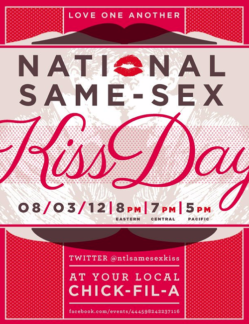 Memphis Flyer Same Sex Kiss Day At Chick Fil A