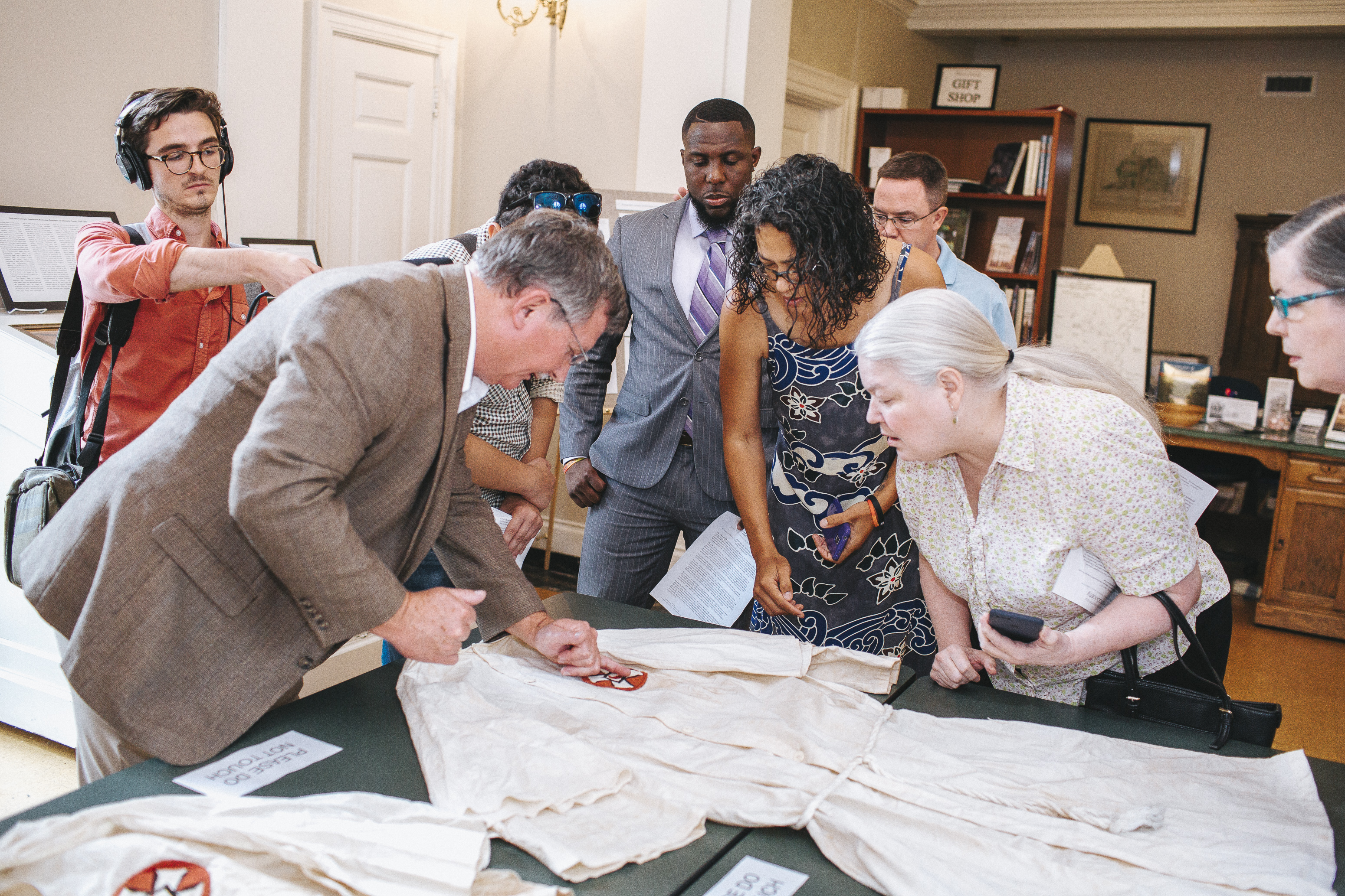 White hats, green benches and KKK robes: USF 3D scans civil rights