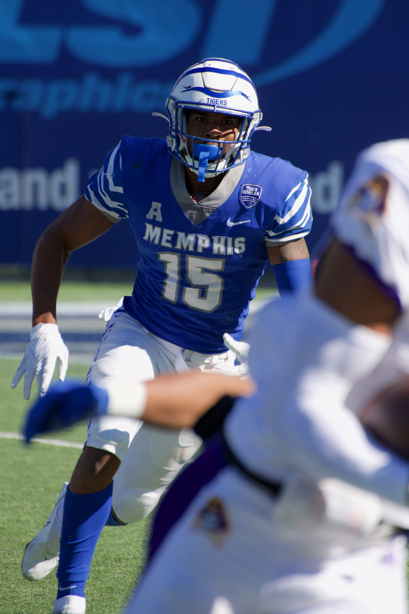 Former Tiger Quindell Johnson making memories in the NFL - Memphis