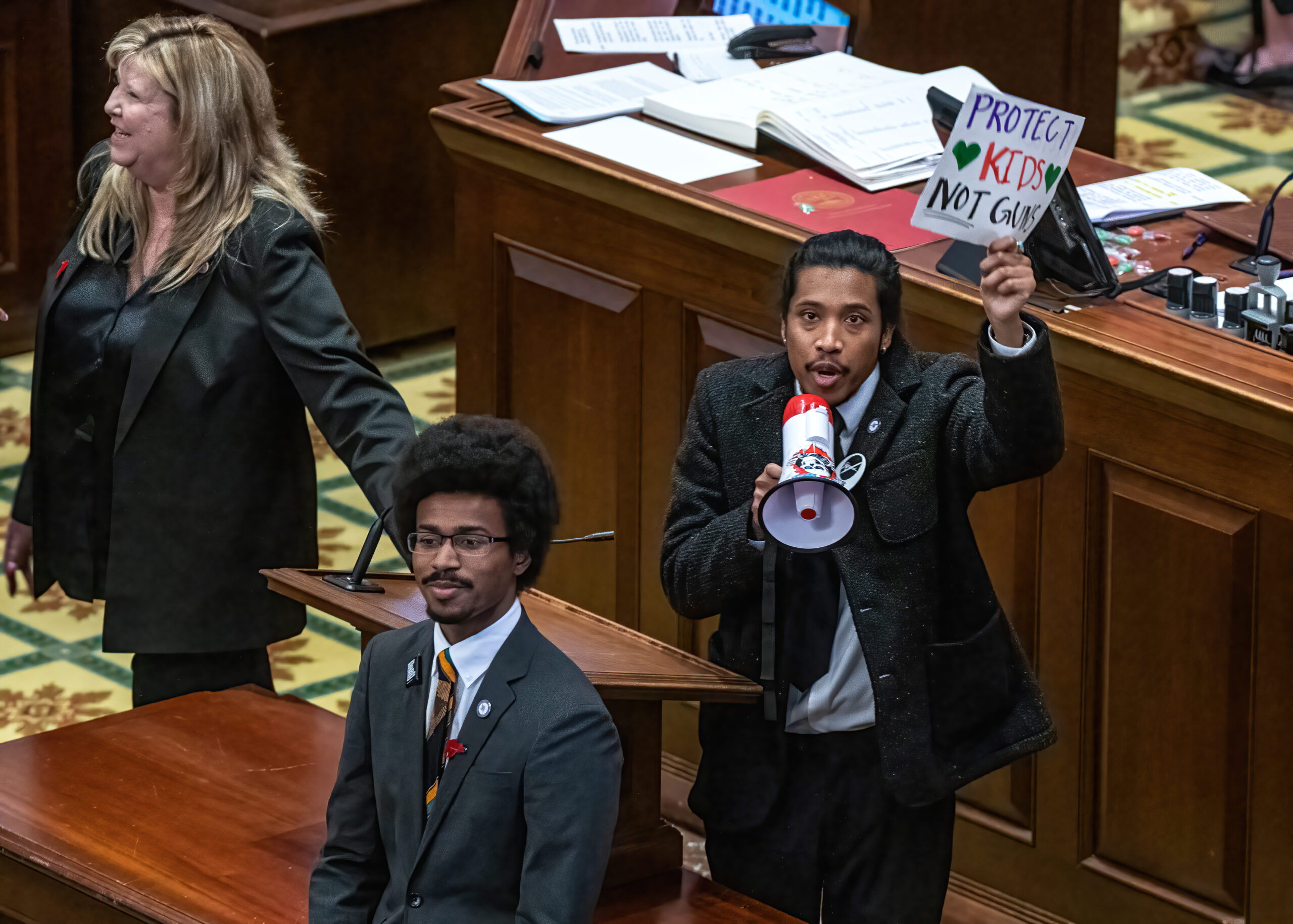 Memphis Flyer Tennessee House Republicans Expel Two Democrats Keep One Over Gun Floor Protests 