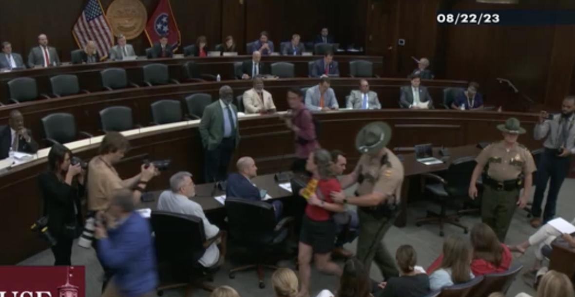 Memphis Flyer | Special Session Day 2: GOP Chairman Clears Public for  Clapping, Blasted As “Embarrassing”