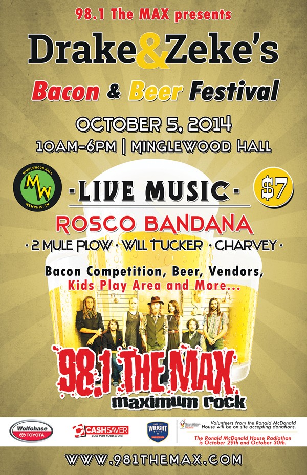 Memphis Flyer Beer and Bacon Festival