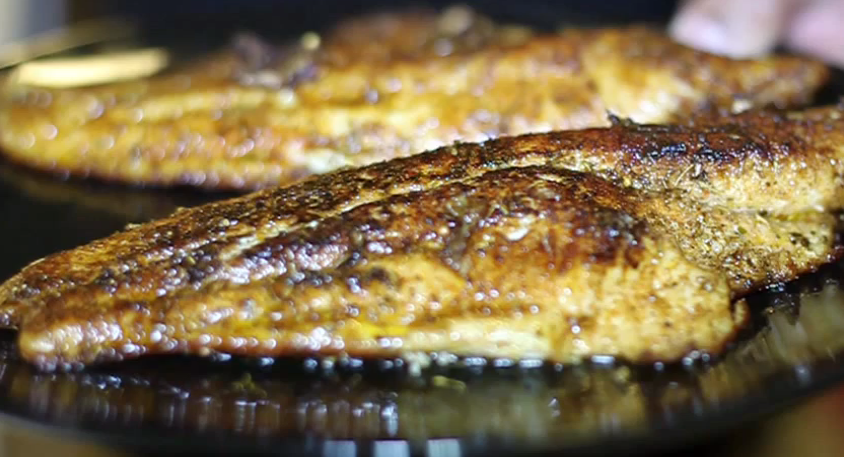 Pan Seared Catfish