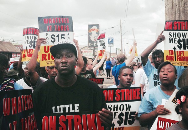 Memphis Flyer | Fast-food Workers Strike for Higher Wages, Get Arrested