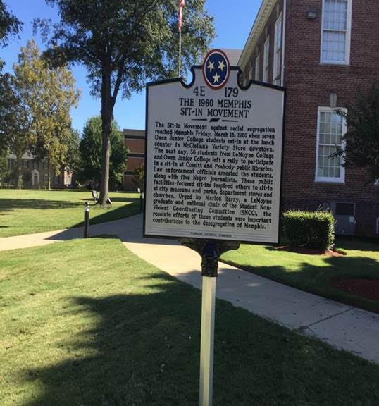 Memphis Flyer | New Historical Marker Honors College Students’ Sit-in