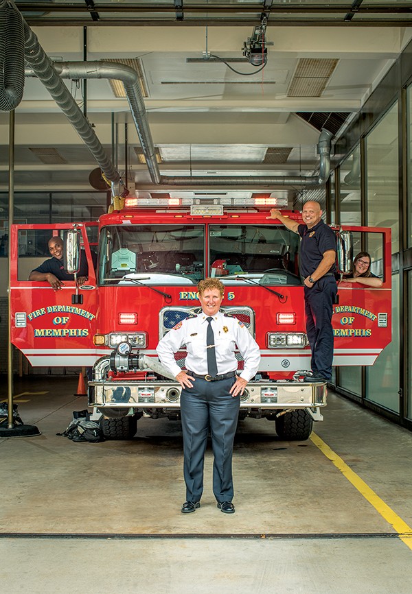 Memphis Flyer | “Do the Work”: Memphis Fire Director Gina Sweat's Tough  Road to the Top